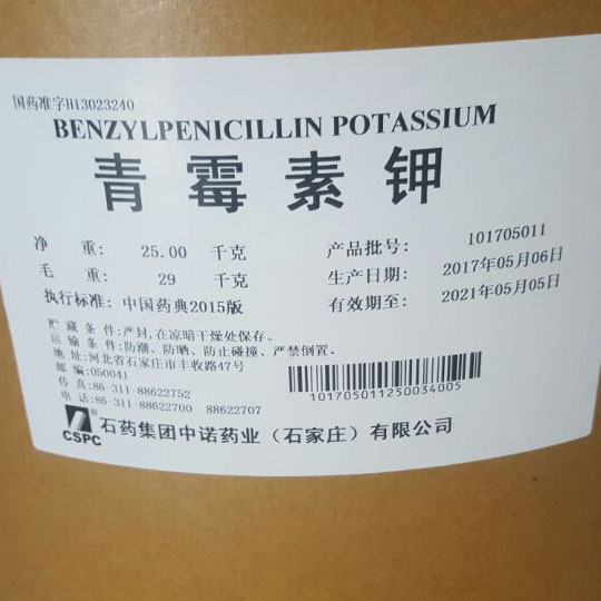 青霉素钾 Benzylpenicillin potassium