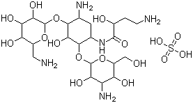 Pesticide and Vetetinaries Amikacin Sulphate