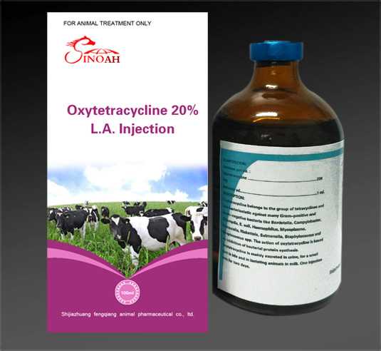 Liquid Injection Oxytetracycline 20% L.A. Injectio