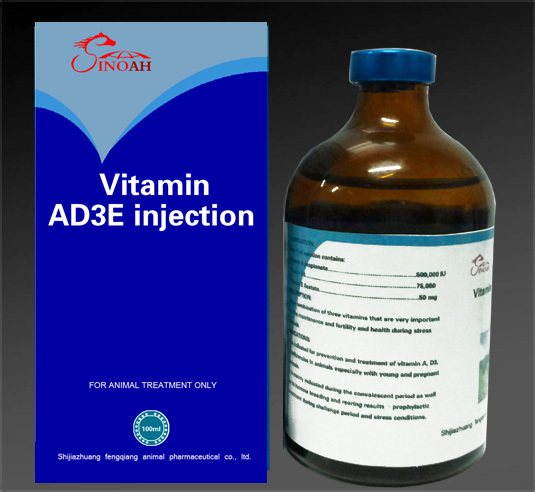 Liquid Injection Vitamin AD3E injection