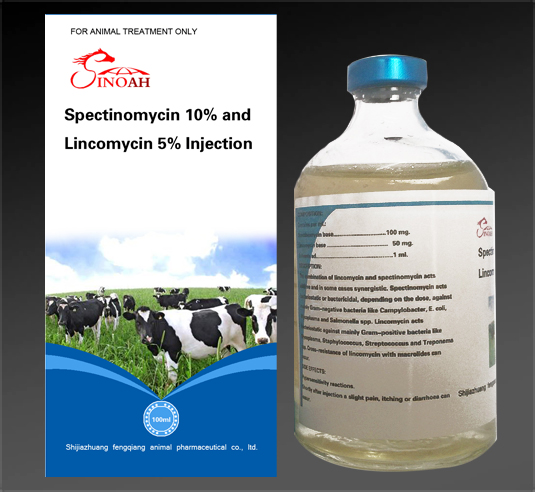 Liquid Injection Spectinomycin 10% and Lincomycin 5% Injection