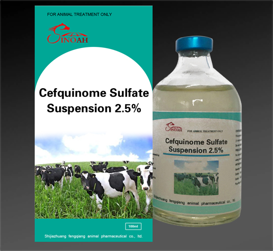 Liquid Injection Cefquinome Sulfate Suspension 2.5%