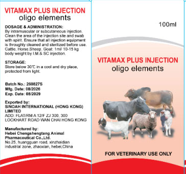Vitamins and Oligoelement injection